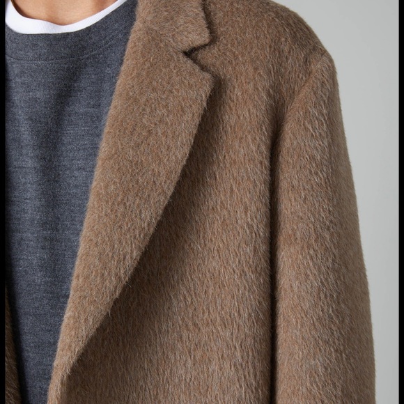 NWT PRESIDENT’S Egg Alpaca Coat- Brown - Picture 6 of 15